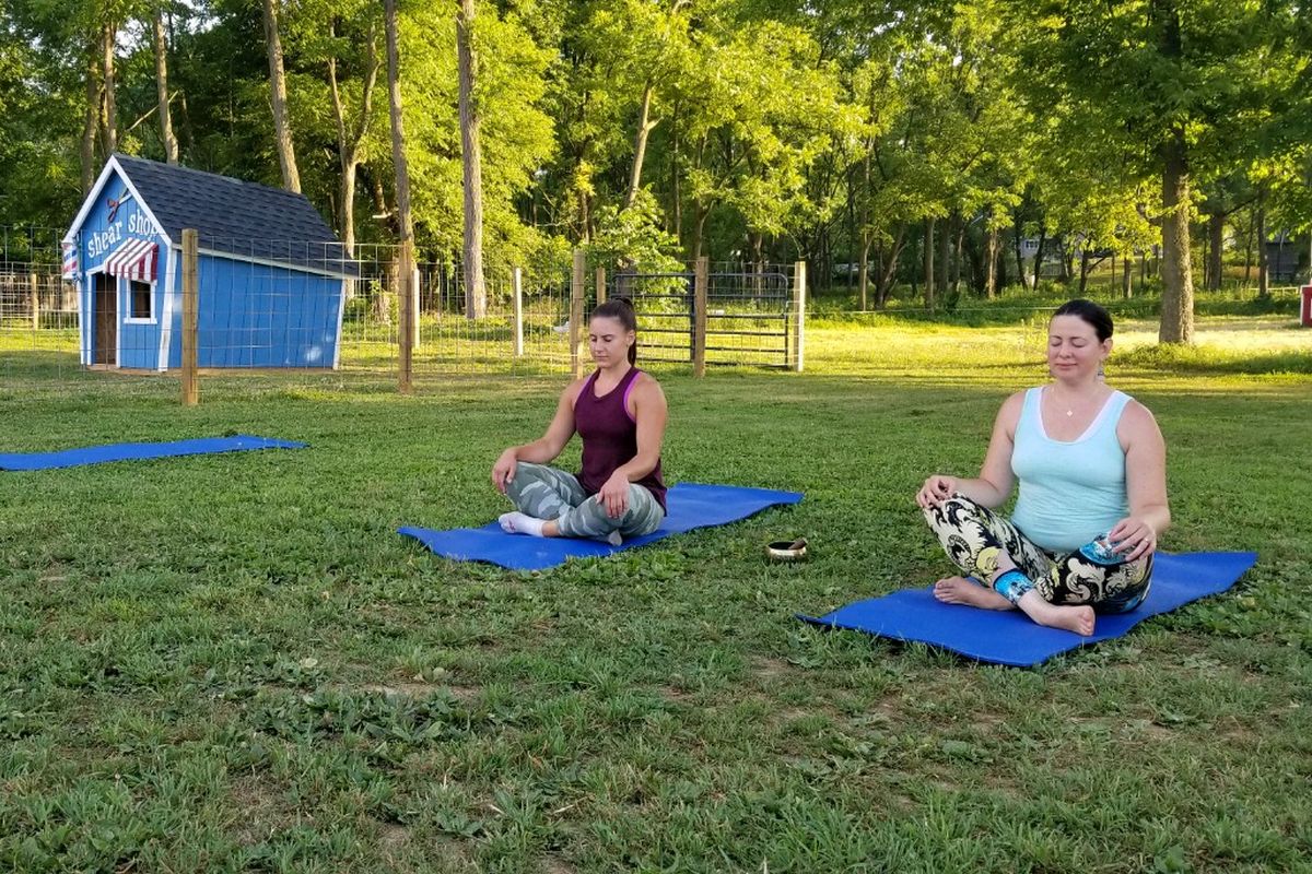 Yoga on the Farm